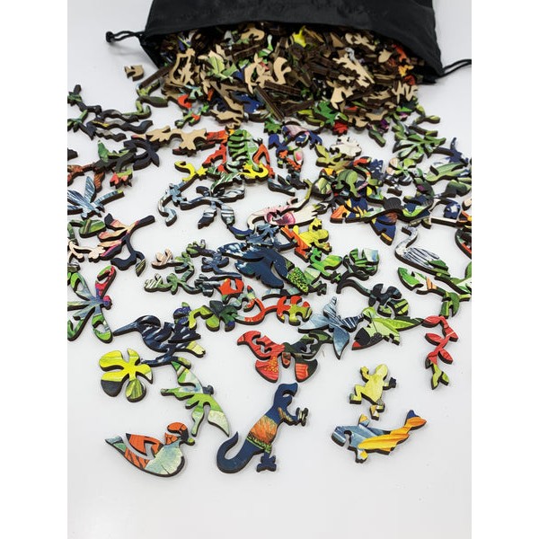 Enchanted Garden - 434 Piece Wooden Jigsaw Puzzle UK