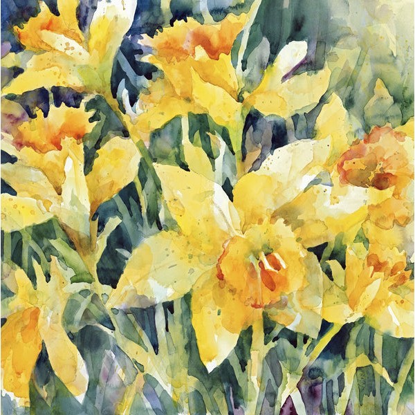 A Day for Daffodils (225 Piece Wooden Jigsaw Puzzle) UK