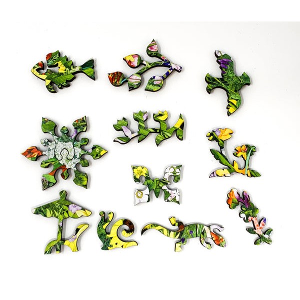 Look Who's Hiding (50 Piece Mini Wooden Jigsaw Puzzle) UK