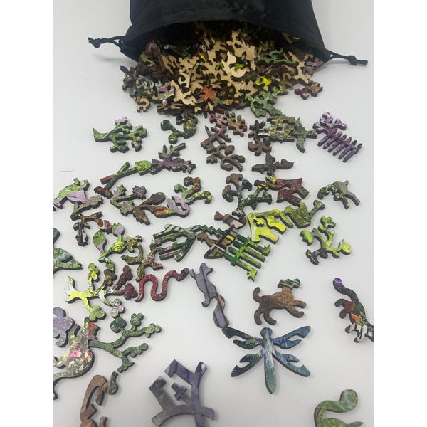 Woodland Walk Cottage (365 Piece Wooden Jigsaw Puzzle) UK