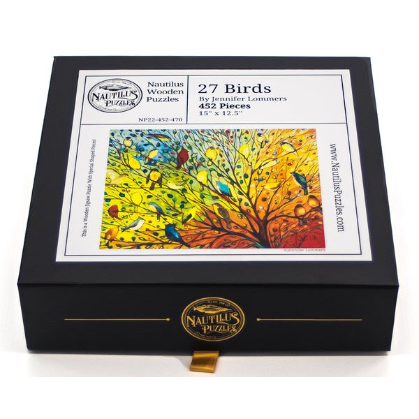 27 Birds (452 Piece Wooden Jigsaw Puzzle) UK