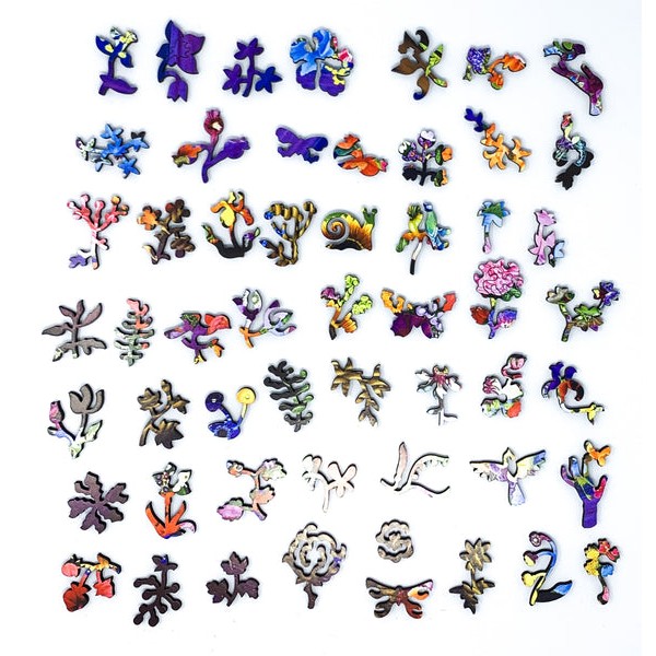 Joys of a Lifetime (332 Piece Flower Wooden Jigsaw Puzzle) UK