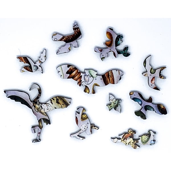 Bird Eggs (50 Piece Mini Wooden Jigsaw Puzzle) UK