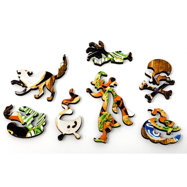 Halloween Cookies (47 Piece Mini Halloween Wooden Jigsaw Puzzle) UK