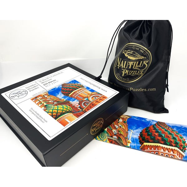 St Basil's Cathedral, Moscow - 255 Piece Wooden Jigsaw Puzzle UK
