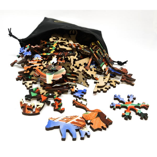 St Basil's Cathedral, Moscow - 255 Piece Wooden Jigsaw Puzzle UK