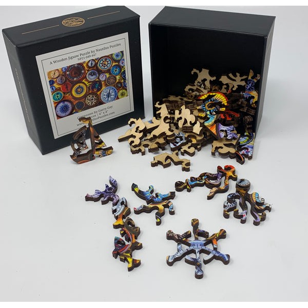 Compasses - 49 Piece MINI Wooden Jigsaw Puzzle UK