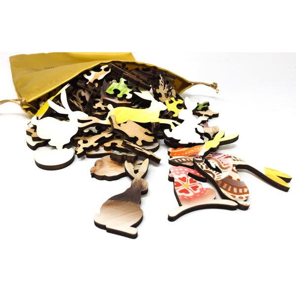 Easter's on it's Way - 236 Piece Easter Wooden Jigsaw Puzzle UK