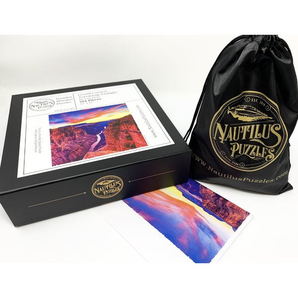 Grand Canyon - Toroweap Twilight (253 Pieces) Wooden Jigsaw Puzzle UK