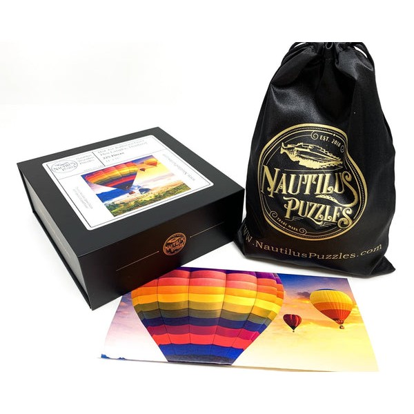 Hot Air Balloons Over Phu Langka, Thailand - 225 Piece Wooden Jigsaw Puzzle UK