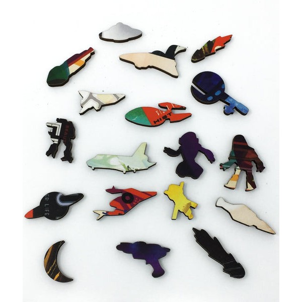 Visions of the Future by JPL and NASA (522 Piece Wooden Jigsaw Puzzle) UK