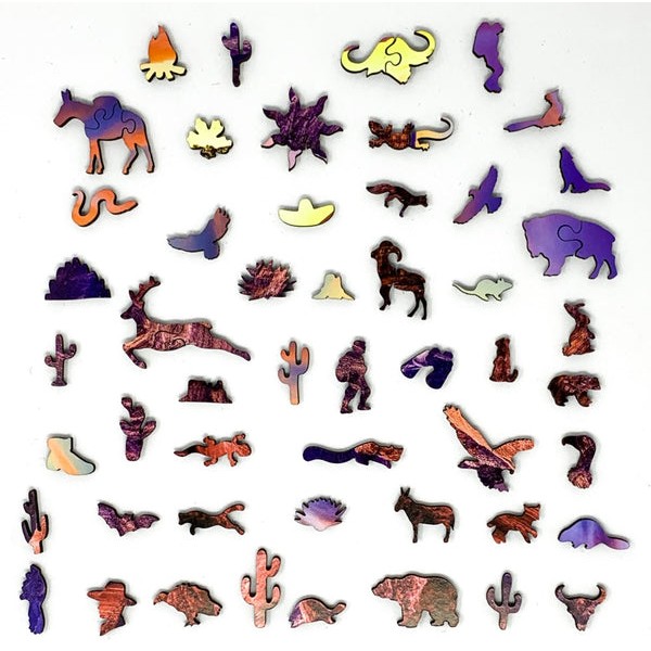 Grand Canyon - Toroweap Twilight (253 Pieces) Wooden Jigsaw Puzzle UK