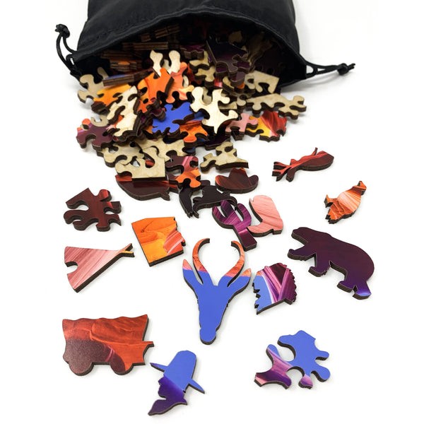 Antelope Canyon, Arizona (181 Piece Wooden Jigsaw Puzzle) UK