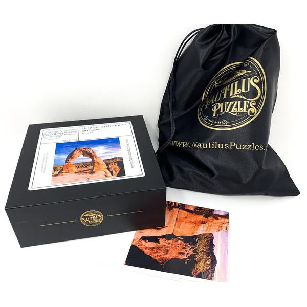 Delicate Arch Sunset (183 Pieces) Wooden Jigsaw Puzzle UK