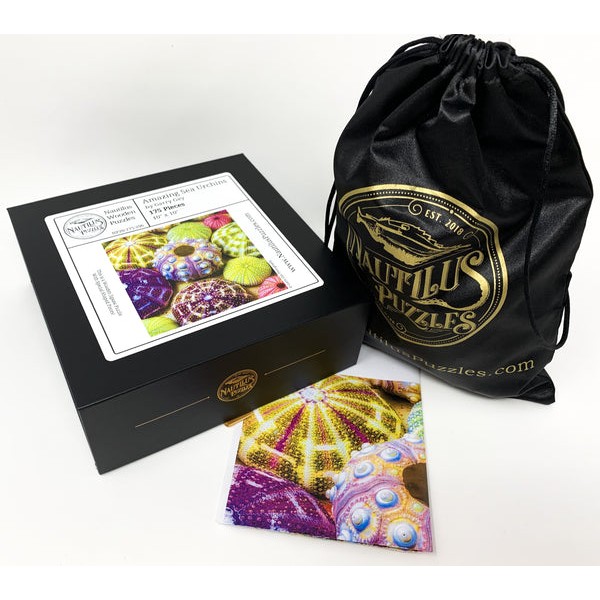 Amazing Sea Urchins (175 Piece Wooden Jigsaw Puzzle) UK