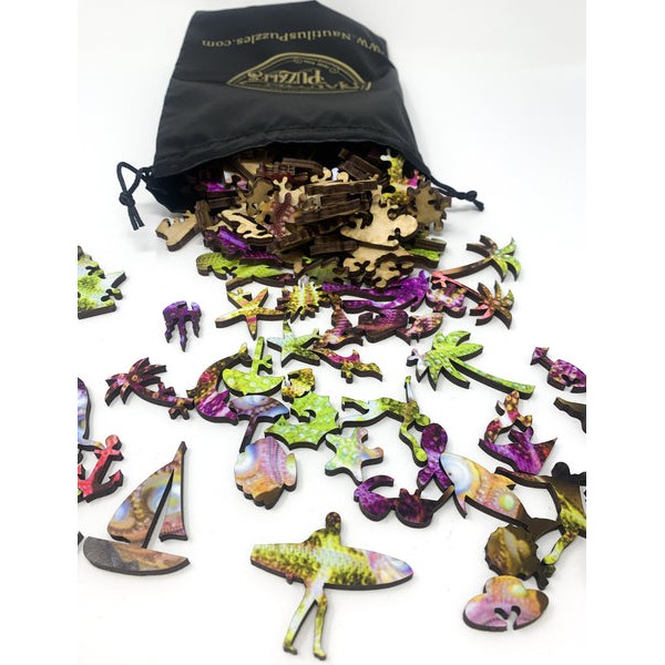 Amazing Sea Urchins (175 Piece Wooden Jigsaw Puzzle) UK