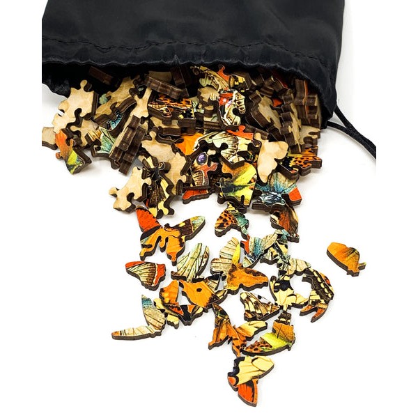 Beautiful Butterflies (143 Piece Butterfly Wooden Jigsaw Puzzle) UK