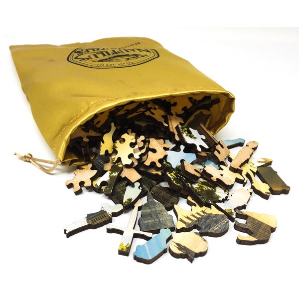 Westminster Sunset, London (350 Piece Wooden Jigsaw Puzzle) UK