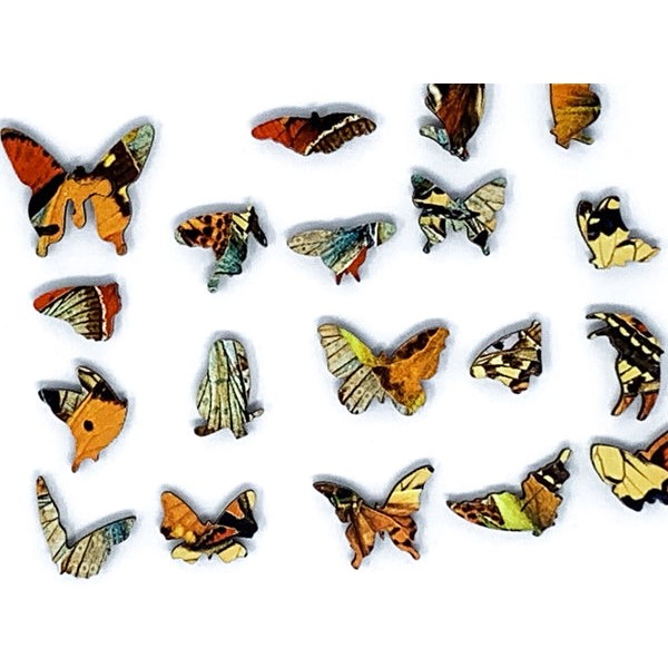 Beautiful Butterflies (143 Piece Butterfly Wooden Jigsaw Puzzle) UK