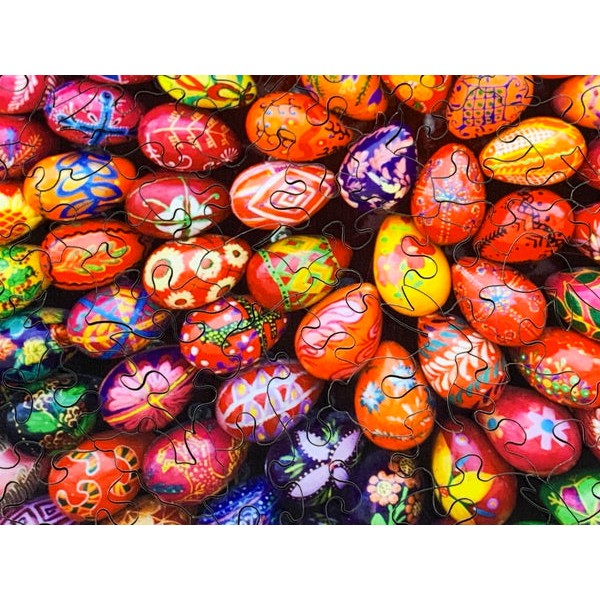 Easter Spiral (420 Piece Easter Wooden Jigsaw Puzzle) UK