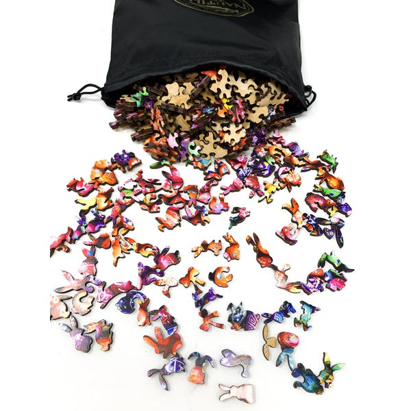 Easter Spiral (420 Piece Easter Wooden Jigsaw Puzzle) UK