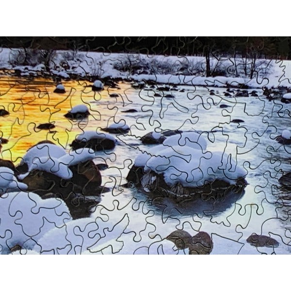 Winter in Yosemite - 240 Piece Wooden Jigsaw Puzzle UK