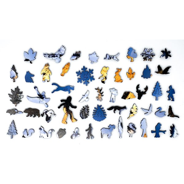 Winter in Yosemite - 240 Piece Wooden Jigsaw Puzzle UK