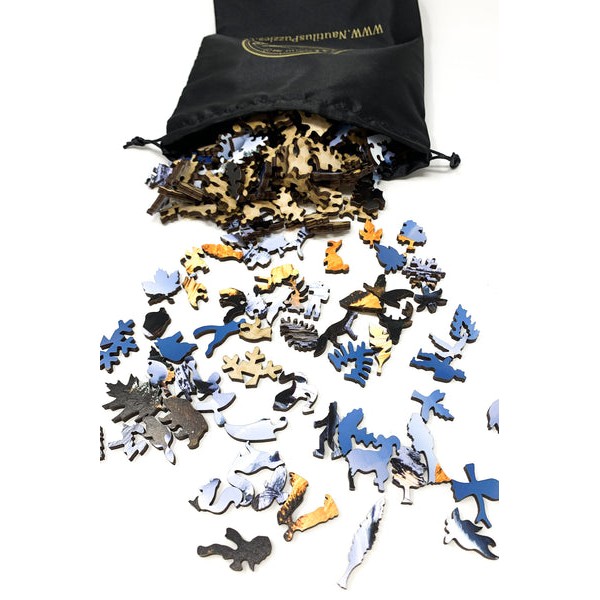 Winter in Yosemite - 240 Piece Wooden Jigsaw Puzzle UK