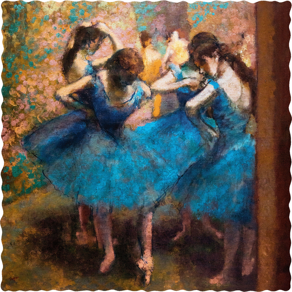 Blue Dancers by Edgar Degas (180 Piece Wooden Jigsaw Puzzle) UK