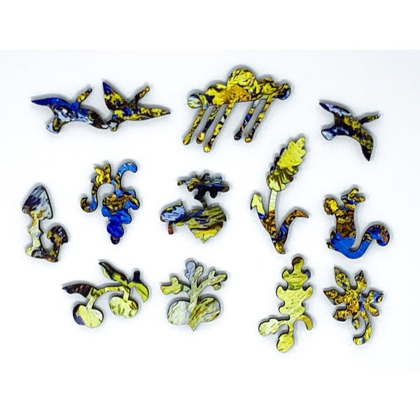 The Mulberry Tree by Vincent Van Gogh (50 Piece Mini Wooden Jigsaw Puzzle) UK