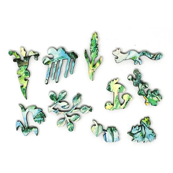 Montagne Sainte-Victoire with Large Pine (50 Pieces) Mini Wooden Puzzle UK