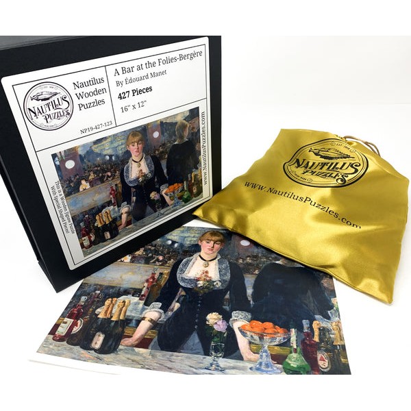 A Bar at the Folies-Bergere (427 Piece Wooden Puzzle) UK