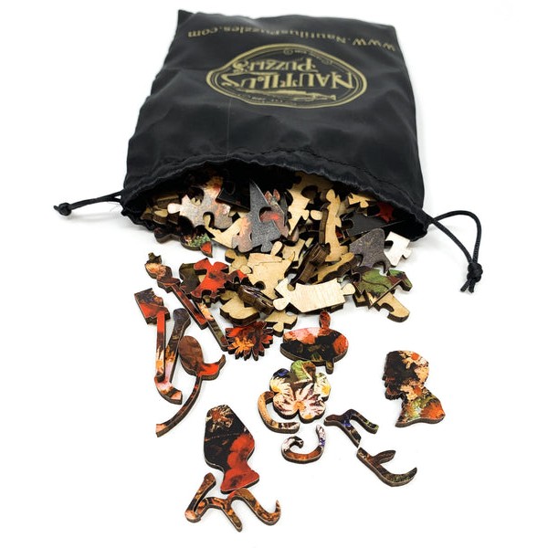 Vase with Poppies, Cornflowers, Peonies and Chrysanthemums by Van Gogh (120 Piece Wooden Jigsaw Puzzle) UK