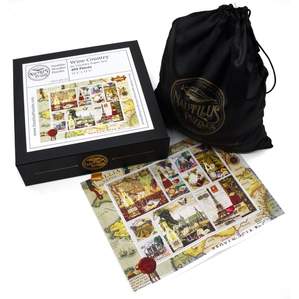 Wine Country (499 Piece Wooden Jigsaw Puzzle) UK