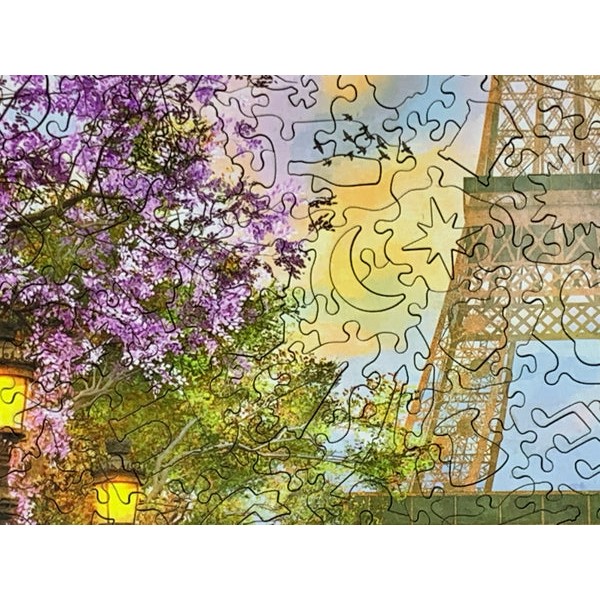 Spring in Paris (387 Piece Spring Wooden Jigsaw Puzzle) UK