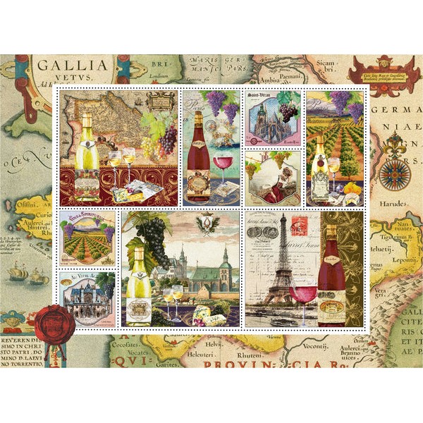Wine Country (499 Piece Wooden Jigsaw Puzzle) UK