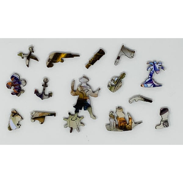 Ship in a Bottle (50 Piece Mini Wooden Jigsaw Puzzle) UK