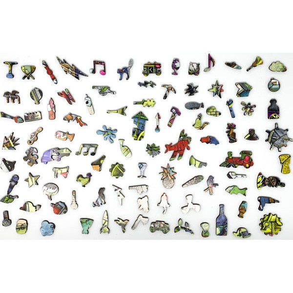 Too Loud (530 Piece Wooden Jigsaw Puzzle) UK