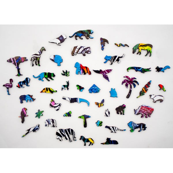 Zanzibar Zebras (669 Piece Wooden Jigsaw Puzzles for Adults) UK