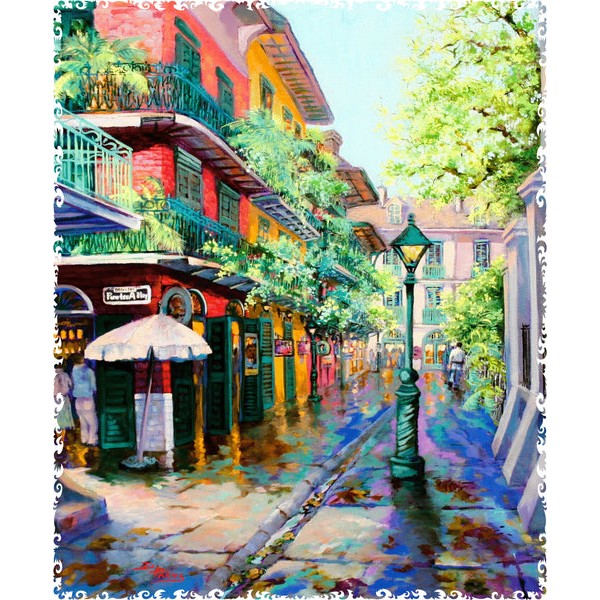 French Quarter, New Orleans (501 Piece Wooden Jigsaw Puzzle) UK