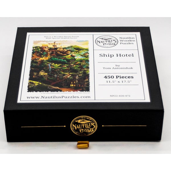 Ship Hotel (450 Piece Wooden Jigsaw Puzzle) UK