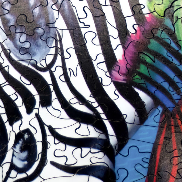 Zanzibar Zebras (669 Piece Wooden Jigsaw Puzzles for Adults) UK