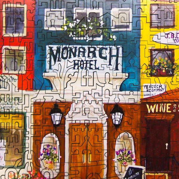 Monarch Hotel, Amsterdam (463 Piece Wooden Jigsaw Puzzle) UK
