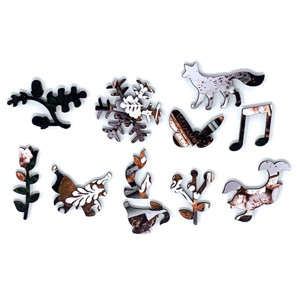 Cocoa Time (50 Piece Mini Christmas Wooden Jigsaw Puzzle) UK