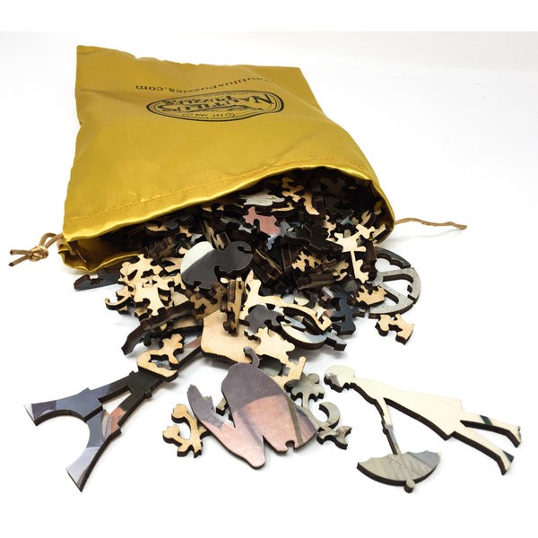 Paris Street; Rainy Day by Gustave Caillebotte - 300 Piece Wooden Jigsaw Puzzle UK