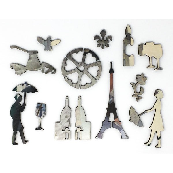 Paris Street; Rainy Day by Gustave Caillebotte - 300 Piece Wooden Jigsaw Puzzle UK
