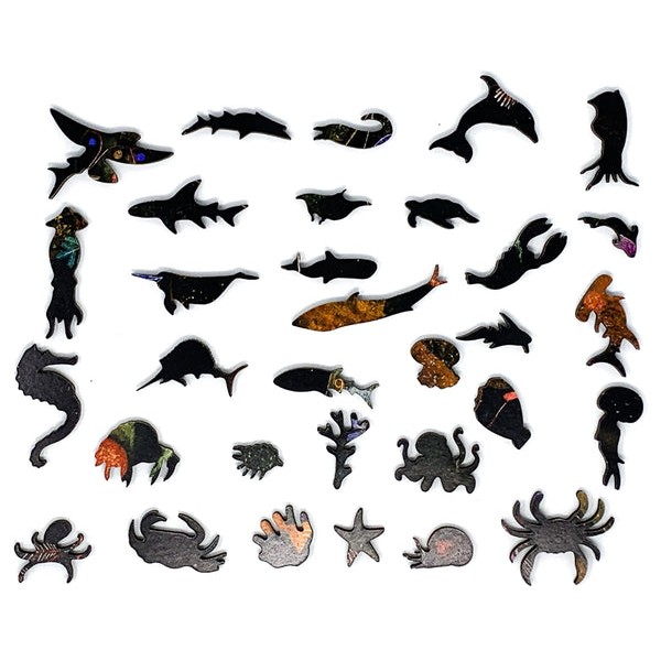 Fish Magic by Paul Klee (450 Piece Wooden Jigsaw Puzzle) UK