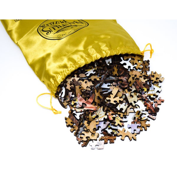 Restoring The HMS Victory (425 Piece Wooden Jigsaw Puzzle) by William Lionel Wylie UK