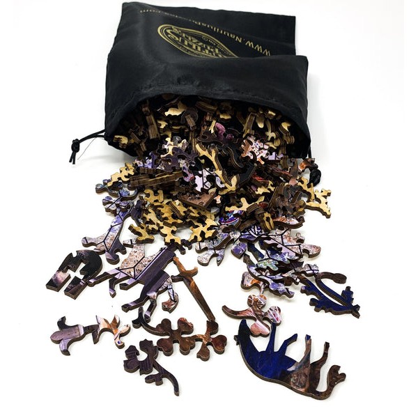 The Sleeping Beauty by John Collier (437 Piece Wooden Jigsaw Puzzle) UK