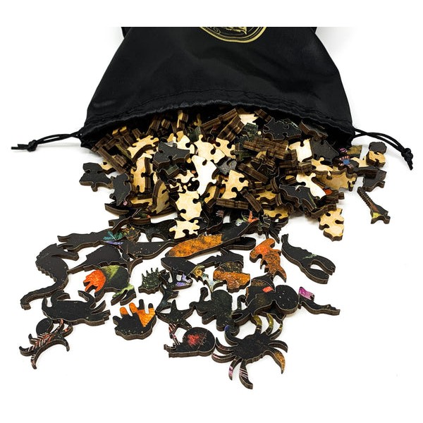 Fish Magic by Paul Klee (450 Piece Wooden Jigsaw Puzzle) UK